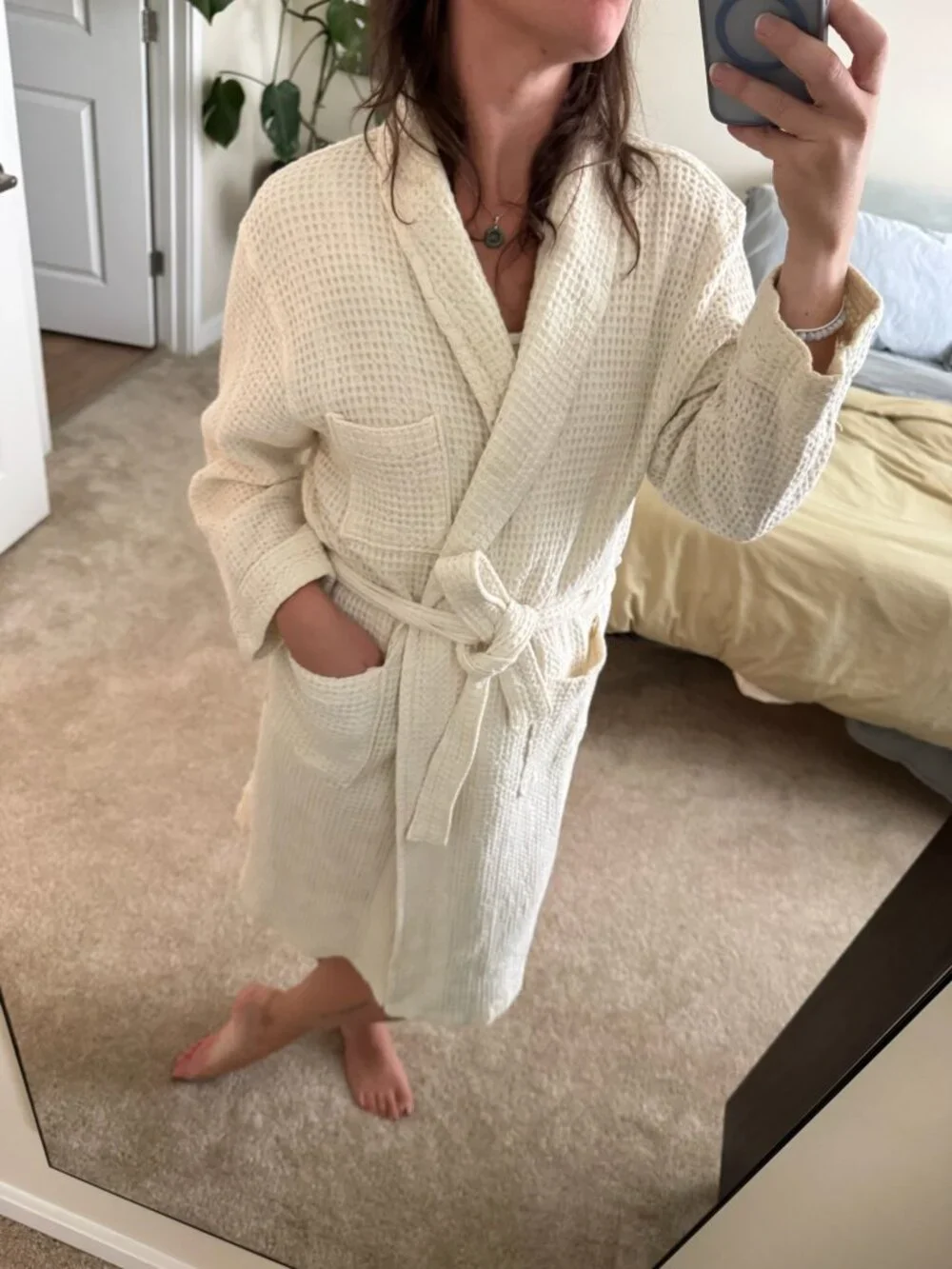 Vintage waffle knit